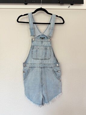 wild fable Light Wash Denim Overalls